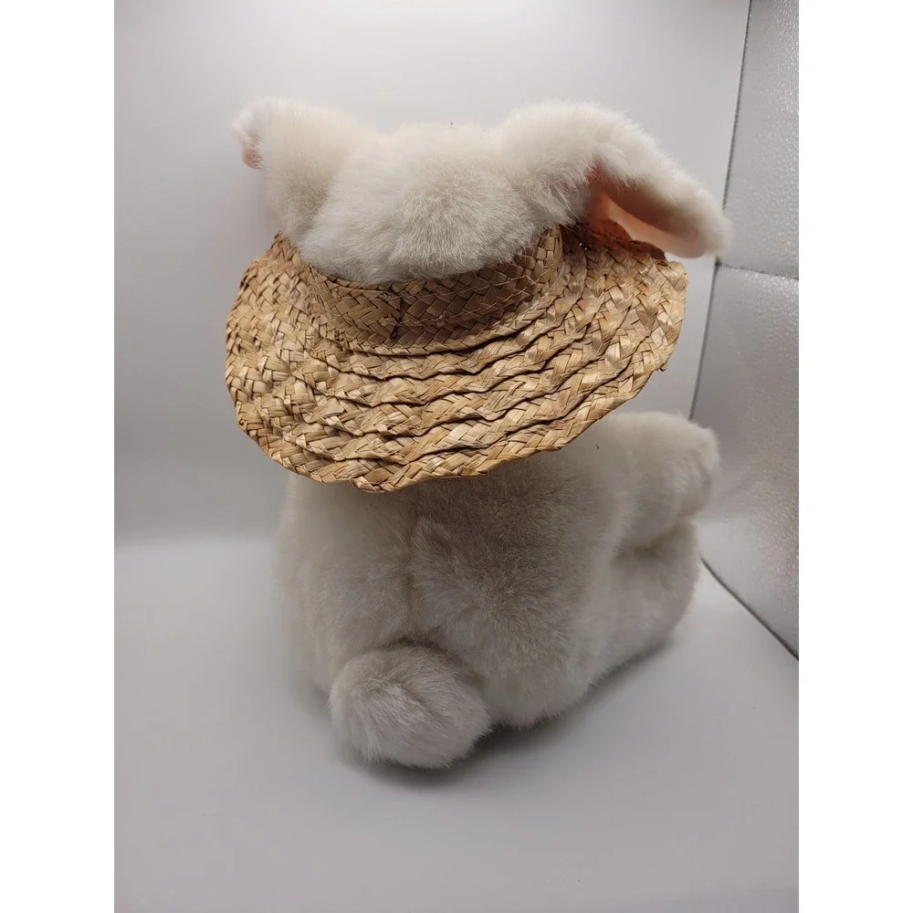 Vintage‎ Hallmarks Heidi Rabbit with straw hat